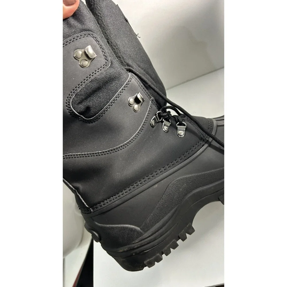 Polar Men Size 43 Snow Hiking Mucker Duck Grafter Waterproof Thermal Boot black